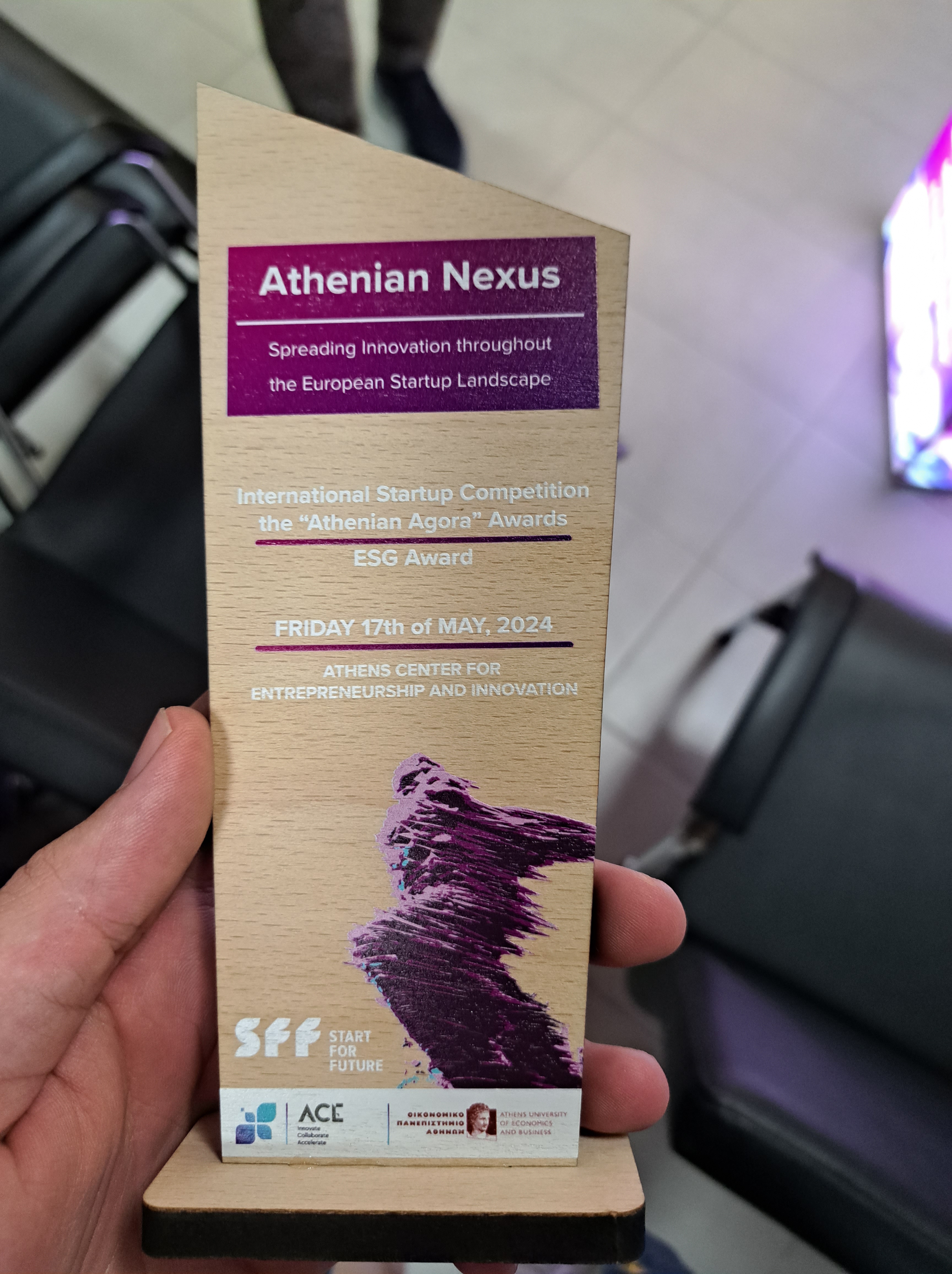 Κερδίσαμε την πρώτη θέση στον διεθνή διαγωνισμό Athenian&nbsp;Agora